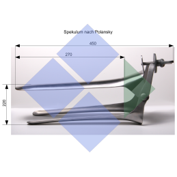 Spekulum nach Polansky